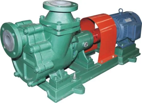 Corrosion Resistance Fluorine Lined Chemical Self-Priming Pump